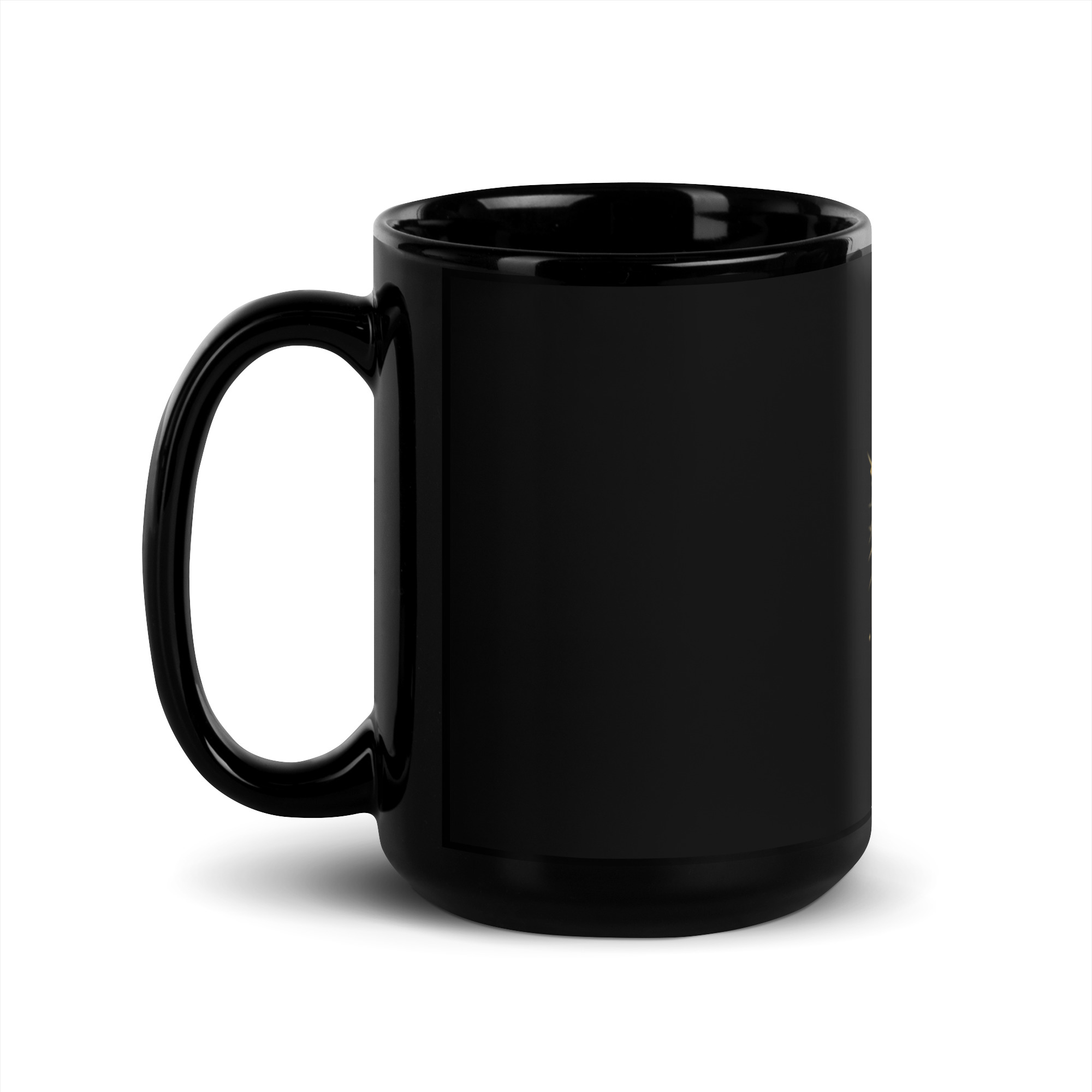 Taza negra brillante española - Image 5